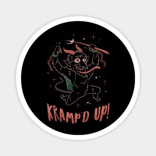 Kramped Up Krampus Magnet